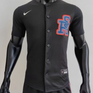Paris baseball uniform black
