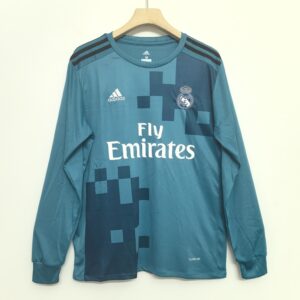 Long sleeve: 17-18 Real Madrid 2nd away game
