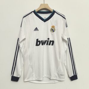 Long sleeve: 12-13 Real Madrid home game