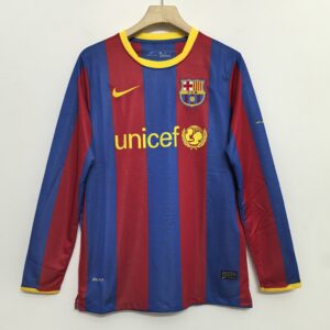 Long sleeve: 10-11 Barcelona home