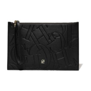 CHCH Women's Ultra-thin Large Capacity Wallet Zipper Bag Wallet Clutch for Men and Women