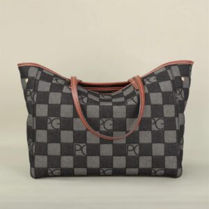 PG Women's fashion printed handbag large capacity travel commuting multifunctional large capacity handbag