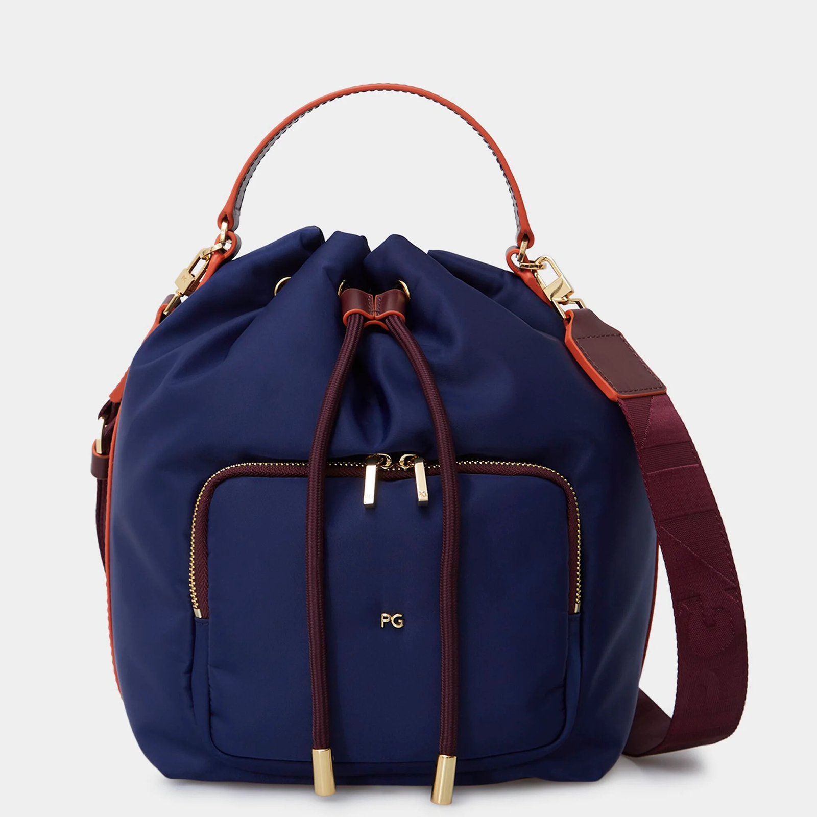 PG Women's Fashion Medium Bucket Bag Crossbody Bag - Image 3