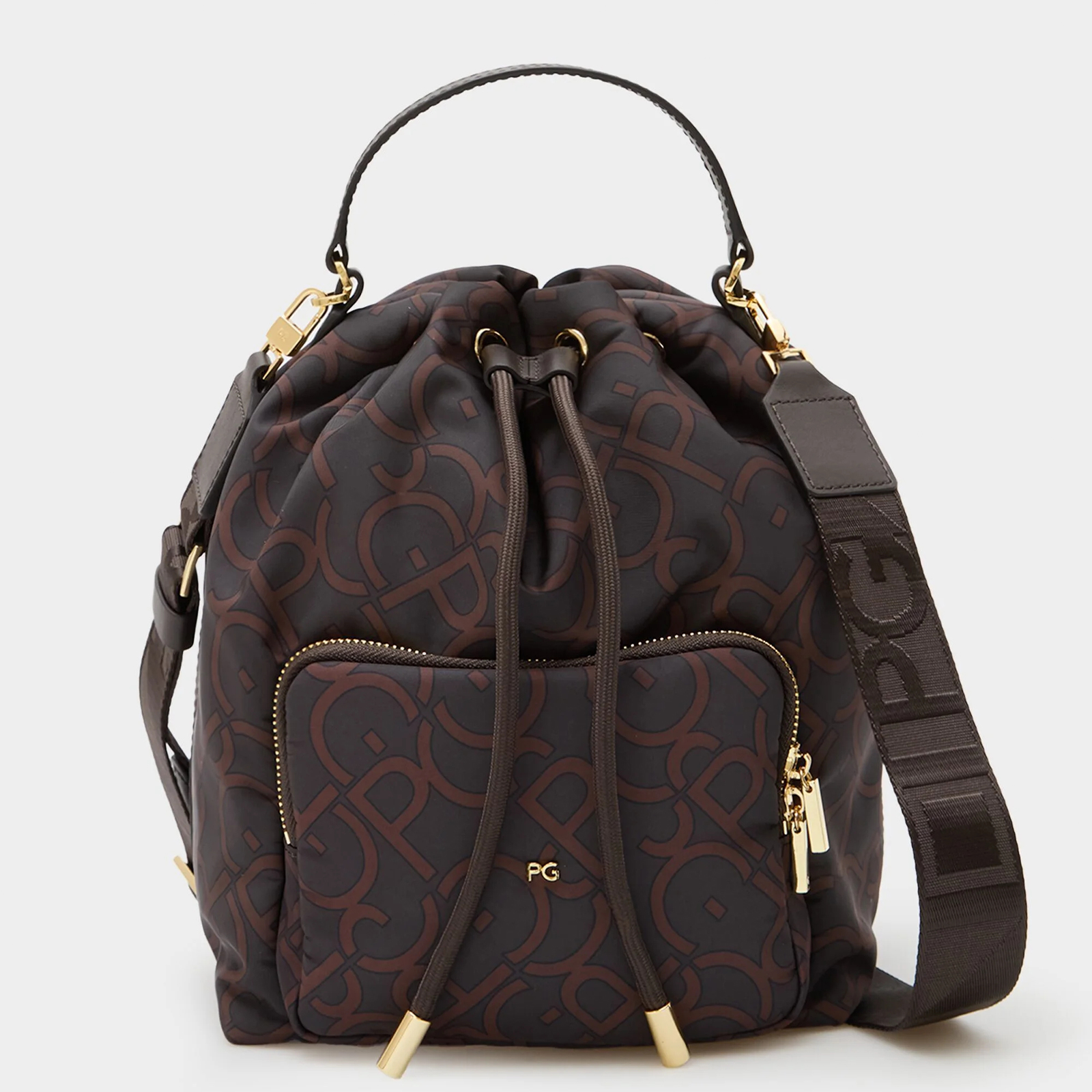 PG Women's Fashion Medium Bucket Bag Crossbody Bag - Image 5