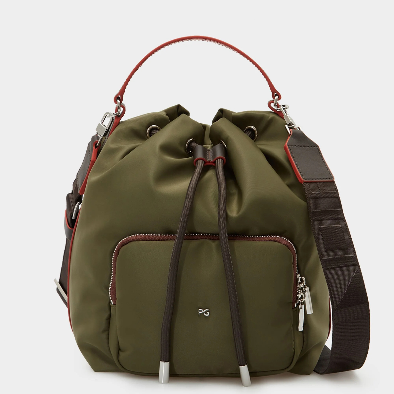 PG Women's Fashion Medium Bucket Bag Crossbody Bag - Image 7