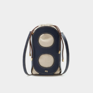 PG women's hollow design daily versatile women's bag double-layer drawstring women's shoulder crossbody bag