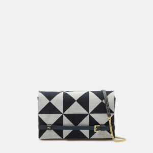 PG Women's Two-Tone Jacquard Small Crossbody Bag