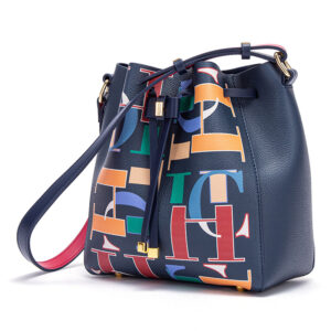 CHCH Women's Letter Print Design Large Capacity Women's Shoulder Crossbody Bag
