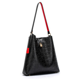 CHCH Women's Shoulder Bag Large Capacity Letter Design Daily Commuter Handbag