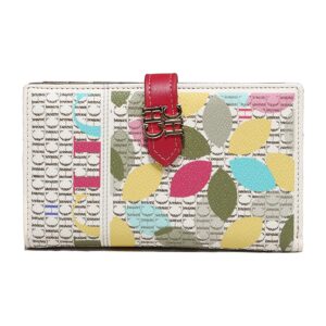 CHCH Women's Fashion Wallet Coin Card Holder Large Capacity Buckle Flap