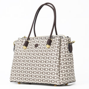 CHCH Women's Letter Print Shoulder Bag Large Capacity Tote Bag Handbag