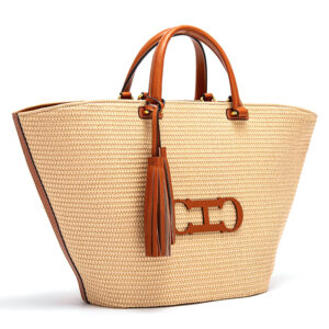 CHCH Women's woven vegetable basket bag handbag new large capacity bag large capacity handbag
