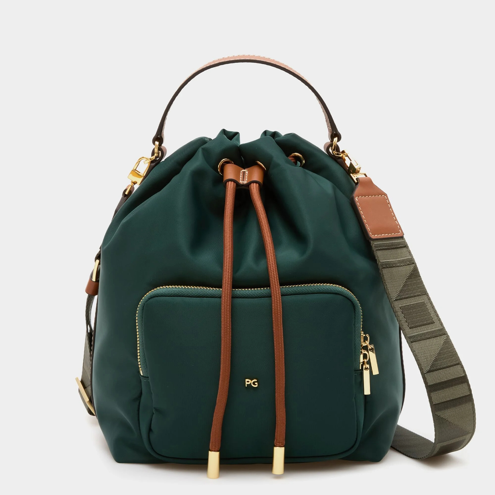 PG Women's Fashion Medium Bucket Bag Crossbody Bag - Image 11