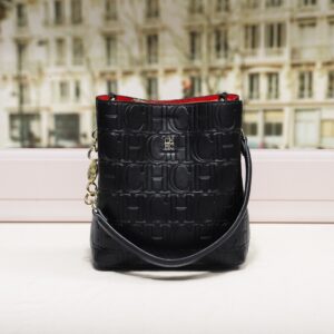 CHCH Womens Handbag With Large Capacity Letter Print Pattern Tote Bag Chain Strap Handbag