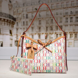 CHCH Women's Handbag Multifunctional Underarm Bag Fashion Printed Letter Design Bag