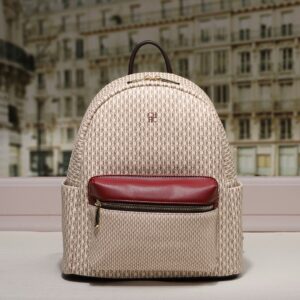 CHCH Women's Letter Print Design Backpack Women's Large Capacity Travel Backpack