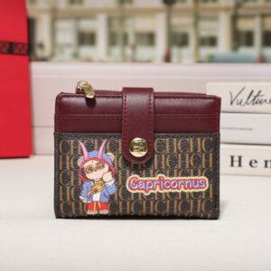 CHCH Women's Monogram Wallet Card Holder Card Holder Wallet Bag