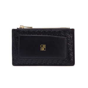 CHCH Women's Ultra-thin Wallet Zipper Bag Simple Portable Coin Card Clutch