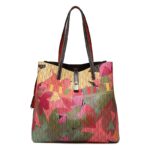 Women's Large Capacity Letter Print Handbag
