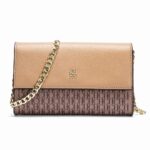 Square Shoulder Bag with Chain Strap