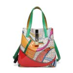 Women's Large Capacity Crossbody Bag Letter Print Handbag/Shoulder Bag