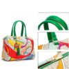 71612-AP-GREEN-3 Women's Handbag Women's Boston Bag Letter Print Casual Pillow Handbag