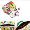 71612-AP-GREEN-4 Women's Handbag Women's Boston Bag Letter Print Casual Pillow Handbag