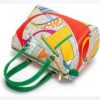 71612-AP-GREEN-5 Women's Handbag Women's Boston Bag Letter Print Casual Pillow Handbag