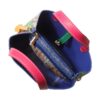 71801-1XS-FI玫红 绿-Rose Red Green-7 Women's Large Capacity Crossbody Bag