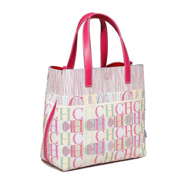71801-1XS-FV3 Rose Red-3 Women's Large Capacity Crossbody Bag Letter Print Handbag/Shoulder Bag