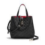 Womens Shoulder Bag With Retro Printed DesignHandbag, Crossbody Bag
