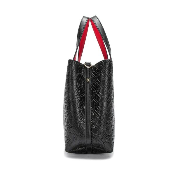 71801-2XS黑Black-4 Womens Shoulder Bag With Retro Printed DesignHandbag, Crossbody Bag