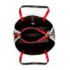 71801-DE啡-Coffee-4 Women's Large Capacity Letter Printed Handbag Commuting Travel Handbag