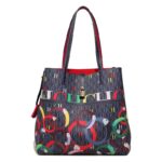 Women's Large Capacity Letter Print Handbag/Shoulder Bag