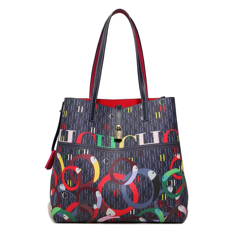 Women's Large Capacity Letter Print Handbag/Shoulder Bag