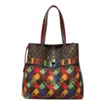 Women's Large Capacity Letter Print Handbag/Shoulder Bag