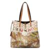71801-FR杏_绿-Apricot Green-1 Women's Large Capacity Letter Print Handbag