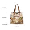 71801-FR杏_绿-Apricot Green-2 Women's Large Capacity Letter Print Handbag