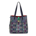 Women's Large Capacity Letter Print Handbag
