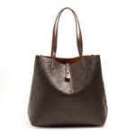 Women's Large Capacity Letter Print Handbag/Shoulder Bag