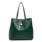 Women's Large Capacity Letter Print Handbag/Shoulder Bag