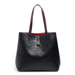 Women's Large Capacity Letter Print Handbag/Shoulder Bag