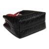 71801-M0144黑_红-Black Red-4 Women's Large Capacity Letter Print Handbag/Shoulder Bag