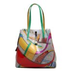 Women's Large Capacity Letter Print Handbag/Shoulder Bag