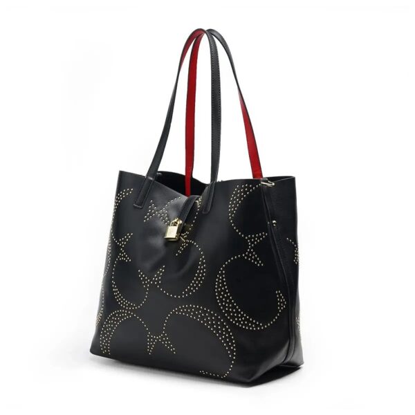 Women's Large Capacity Letter Print Handbag/Shoulder Bag