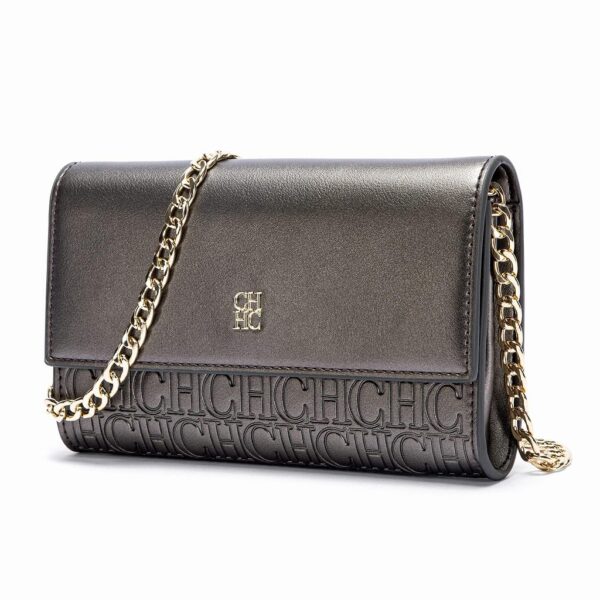 Square Shoulder Bag with Chain Strap