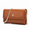 Square Shoulder Bag with Chain Strap