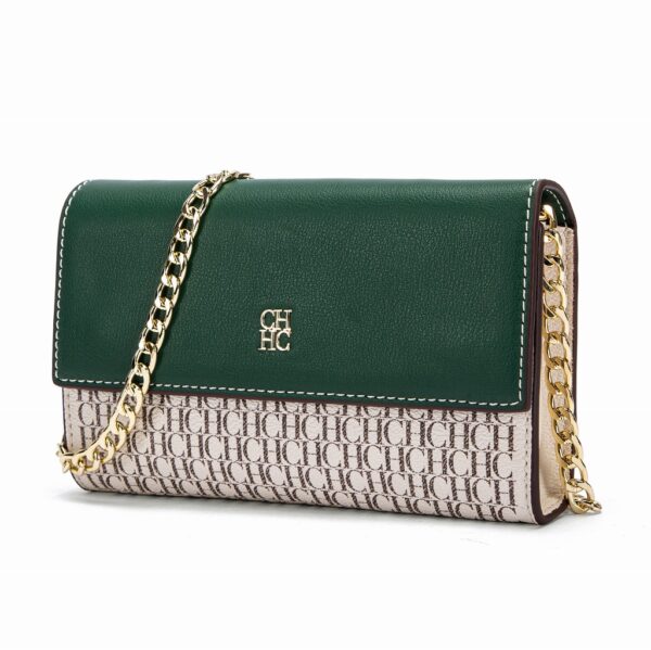 Square Shoulder Bag with Chain Strap