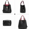 Women's letter embossed handbag, crossbody bag