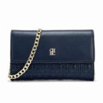 Square Shoulder Bag with Chain Strap